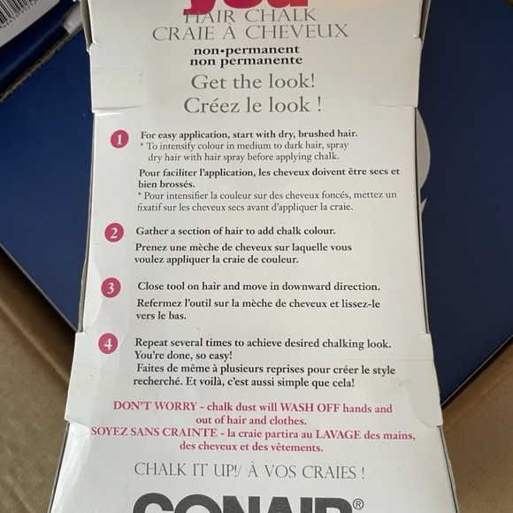 Conair Scunci Hair Chalk Non-Permanent - Picture 3 of 3